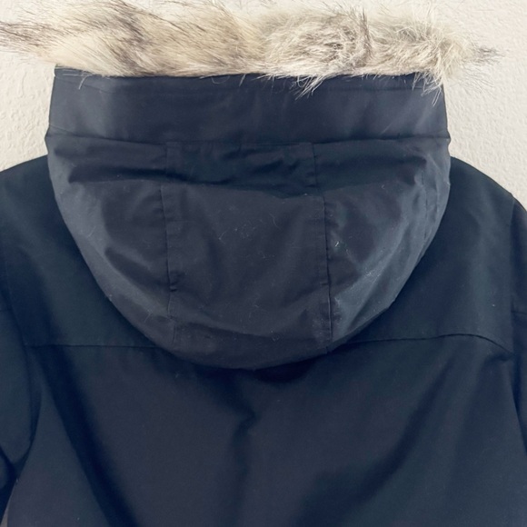 Fjallraven Singi Down Jacket Parka Black Womens XS Outdoor Rugged Gorpcore $640 - Picture 12 of 16